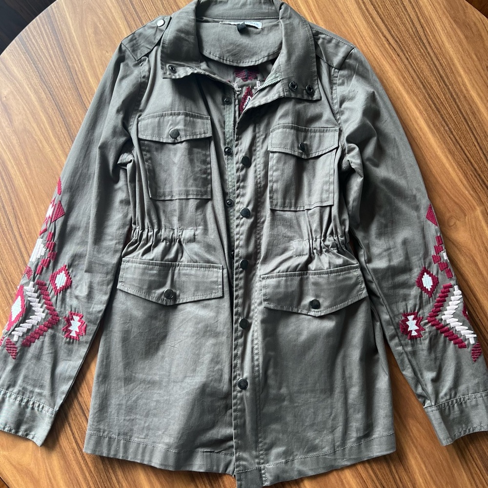 Women's Montana Co Embroidered Utility Jacket